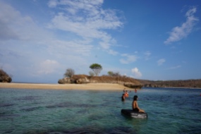 Snorkeling di Gili Petelu (foto: Lutfi)